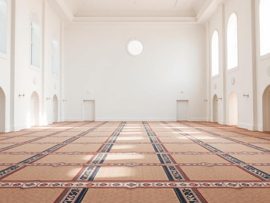 Nettoyage lieux de culte tapis de prière